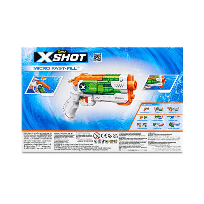 Zuru X-Shot Water Fast-Fill Micro Water Blaster - Image 6