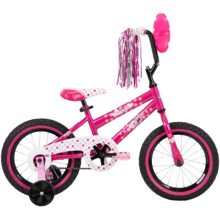 Disney Minnie Mouse 14in Bike, Pink, by Huffy - Image 2