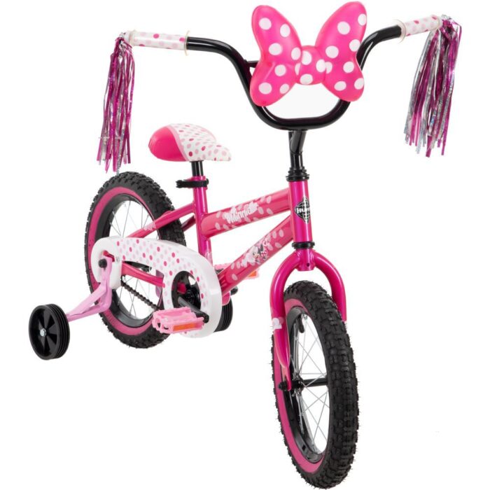 Disney Minnie Mouse 14in Bike, Pink, by Huffy - Image 7
