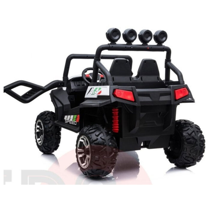 KidsVip 24V Kids & Toddlers UTV Viper 4WD Ride on car w/Remote Control - White - English Edition - Image 6