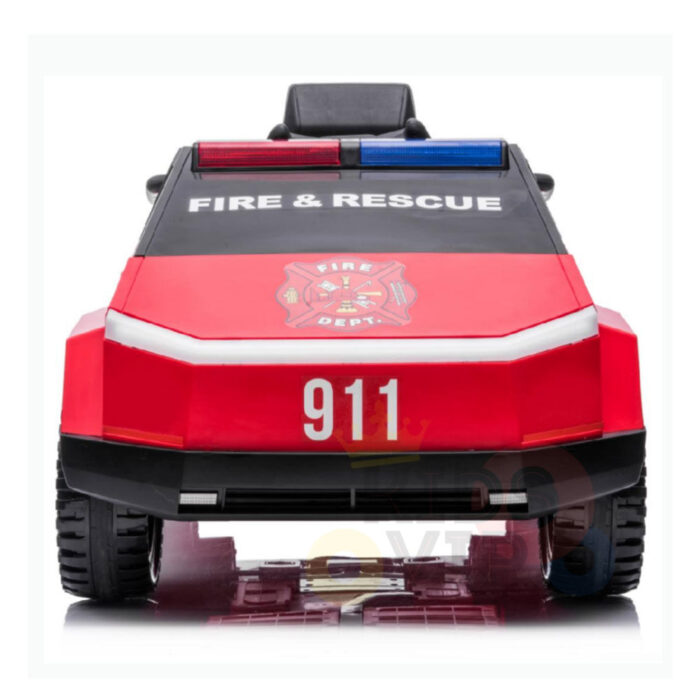 Kidsvip 12V Future Fire Truck W/ Rc - English Edition - Image 2