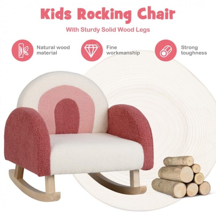Kids Leather Recliner Chair with Side Pockets - Image 2