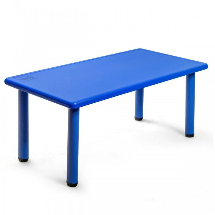 Rectangle Table Play Kids Plastic Rectangular Learn and Play Table - Kids By Kids