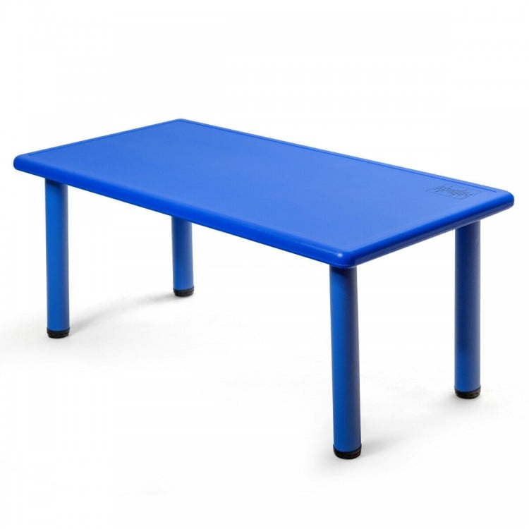 Rectangle Table Play Kids Plastic Rectangular Learn and Play Table - Kids By Kids