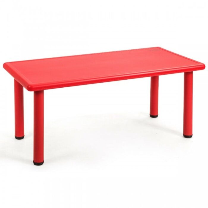Rectangle Table Play Kids Plastic Rectangular Learn and Play Table - Kids By Kids