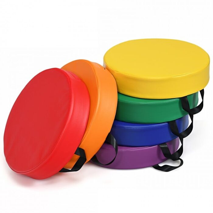 6 Pieces 15Round Toddler Floor Cushions