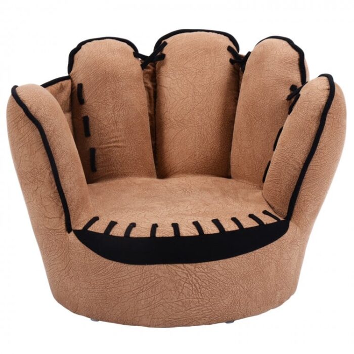 Household Five Fingers Baseball Glove Shaped Kids Leisure Upholstered Sofa - Image 2