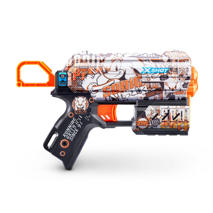Zuru X-Shot Skins Flux Blaster Mega Sonic Skin - Retro - Image 3
