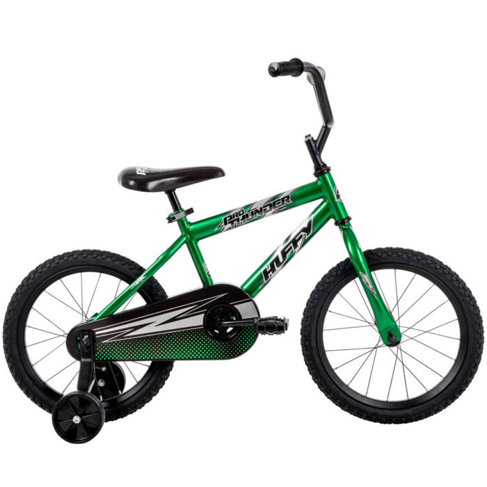 Huffy Pro Thunder 16-inch Bike, Green - R Exclusive - Image 2