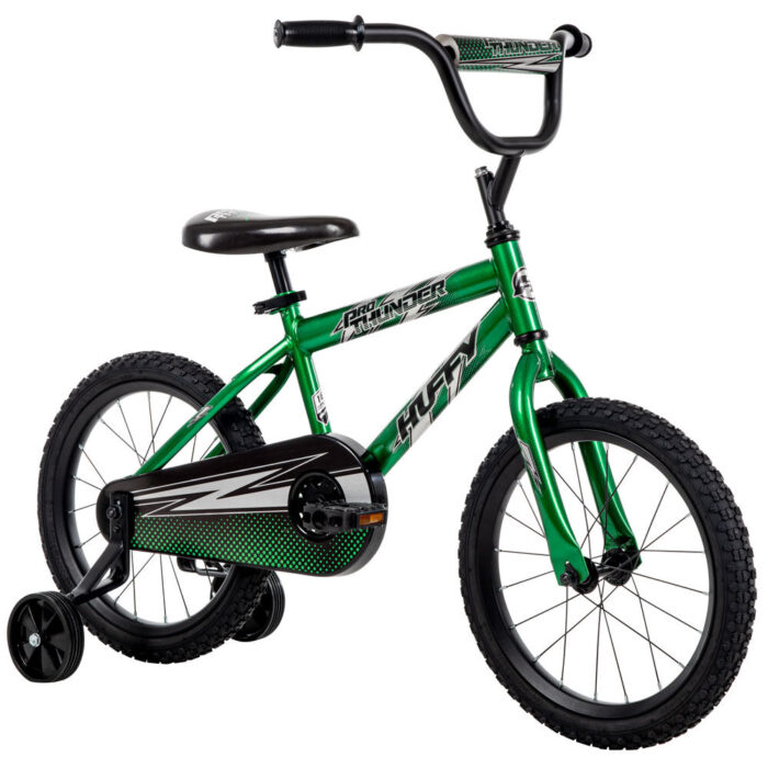Huffy Pro Thunder 16-inch Bike, Green - R Exclusive - Image 7