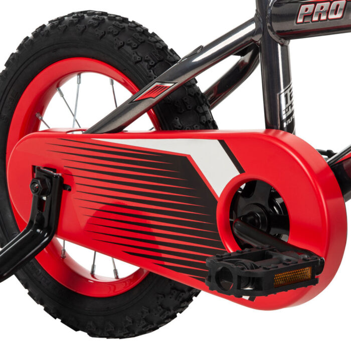 Huffy Pro Thunder 12-inch Bike, Grey and Red - R Exclusive - Image 3