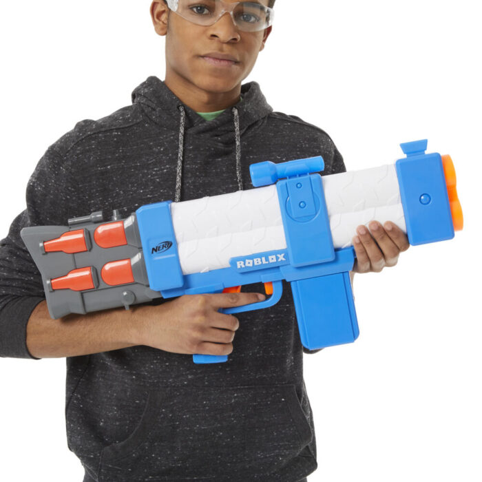 Nerf Roblox Arsenal: Pulse Laser Motorized Dart Blaster, 10 Nerf Elite Darts, 10-Dart Clip, Code to Unlock In-Game Virtual Item - Image 2