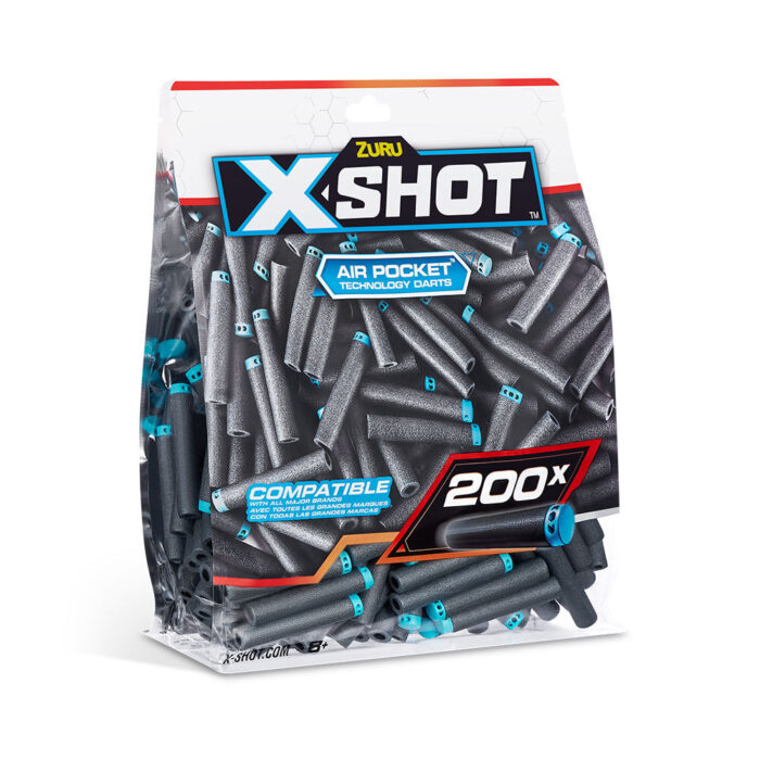 X-Shot Excel Darts Refill Pack (200 Darts) by ZURU - Image 3