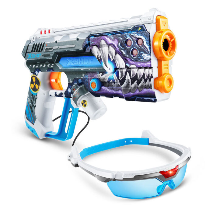 X-Shot Skins Laser 360° (2 Laser Blasters & 2 Infrared Headset) by ZURU - Image 4