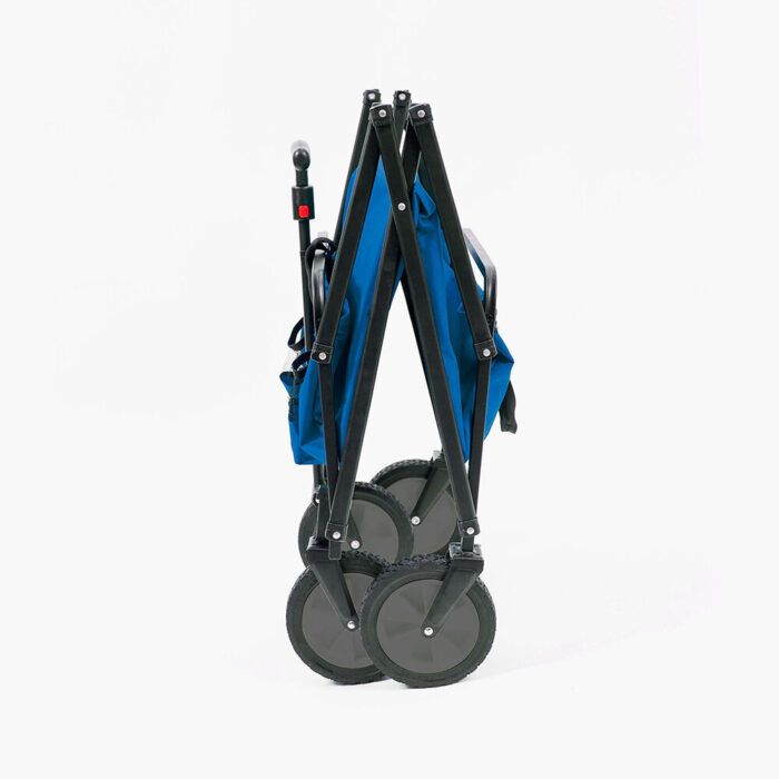 Seina Foldable Outdoor Wagon - Blue - Image 2