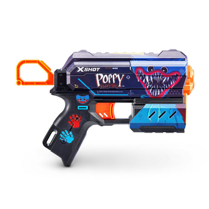 X-Shot Skins Flux Blaster - Poppy Playtime Skin (8 Darts) by ZURU - Image 3