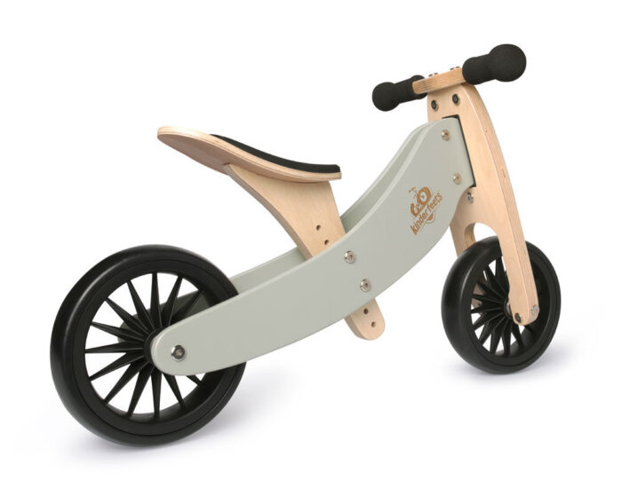 Kinderfeets Tiny Tot PLUS Balance Bike Silver Sage - Image 2