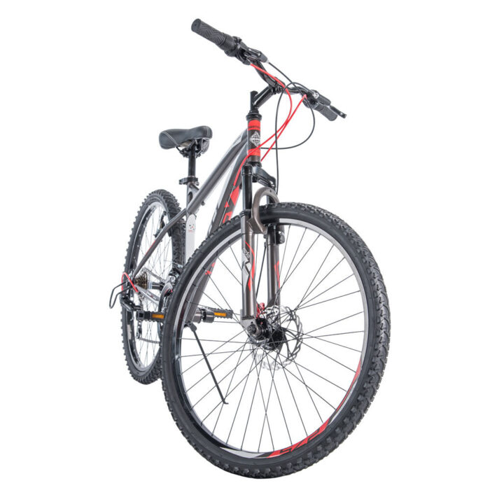 Huffy Nighthawk Men's 27.5-inch Hardtail Mountain Bike, Matte Grey - Image 5