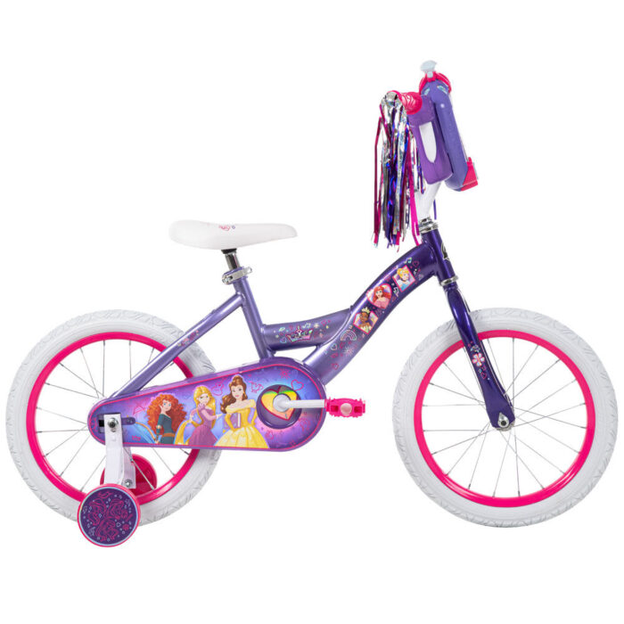 Disney Princess 16-inch Bike from Huffy, Purple - R Exclusive - Image 2