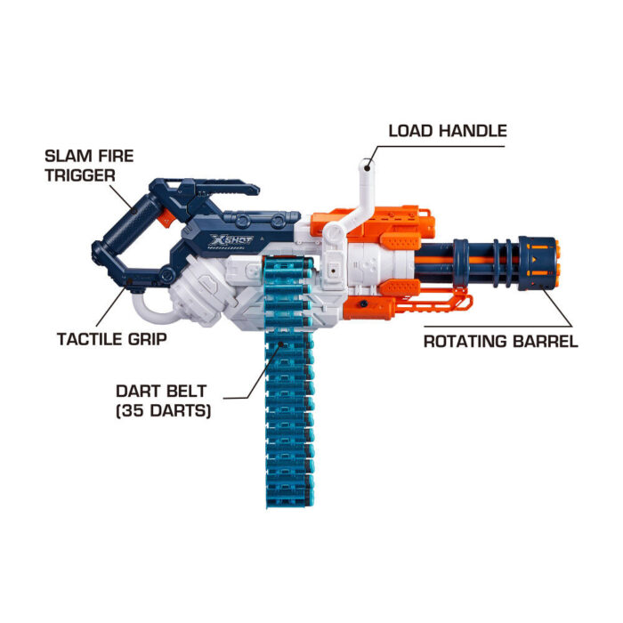 X-Shot Excel Crusher Foam Dart Blaster (48 Darts) - Image 6