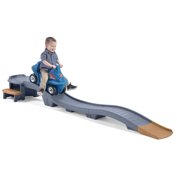 Step2 Up and Down Roller Coaster for Kids, Platinum Edition - Ride On Toy for Indoor/Outdoor Use - Image 3