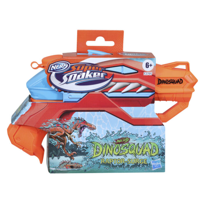 Nerf Super Soaker DinoSquad Raptor-Surge Water Blaster - Image 7