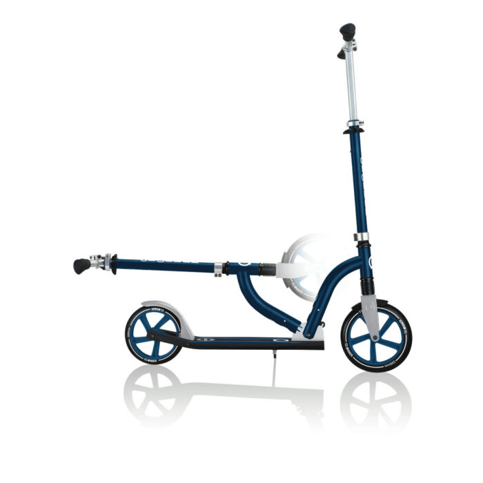 Globber NL 230-205 Duo Scooter - Black and Vintage Blue - Image 4