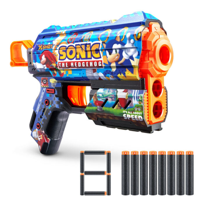 Zuru X-Shot Skins Flux Blaster Mega Sonic Skin - Maga - Image 2