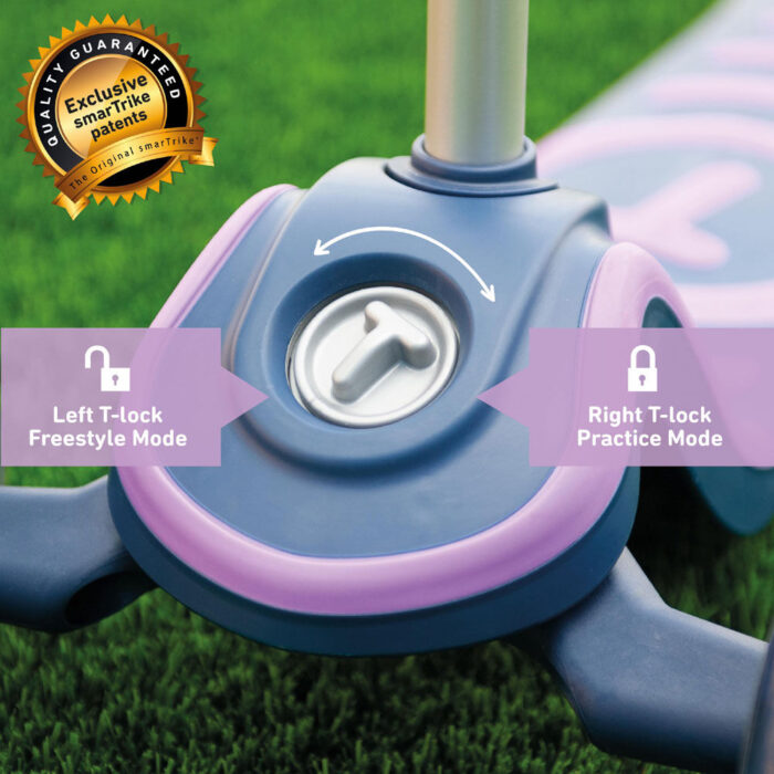 smarTrike T3 2 Stage scooTer - Purple - Image 3