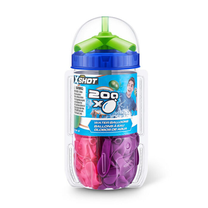 Zuru X-Shot Water Warfare Water Balloons 200-Pack (Colours May Vary) - Image 4