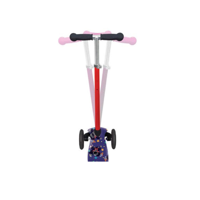 Rugged Racers Kids Scooter With Spaceship Print Design - Image 3