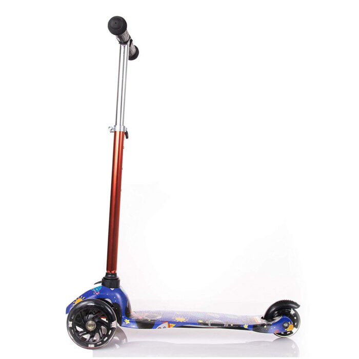 Rugged Racers Kids Scooter With Spaceship Print Design - Image 6