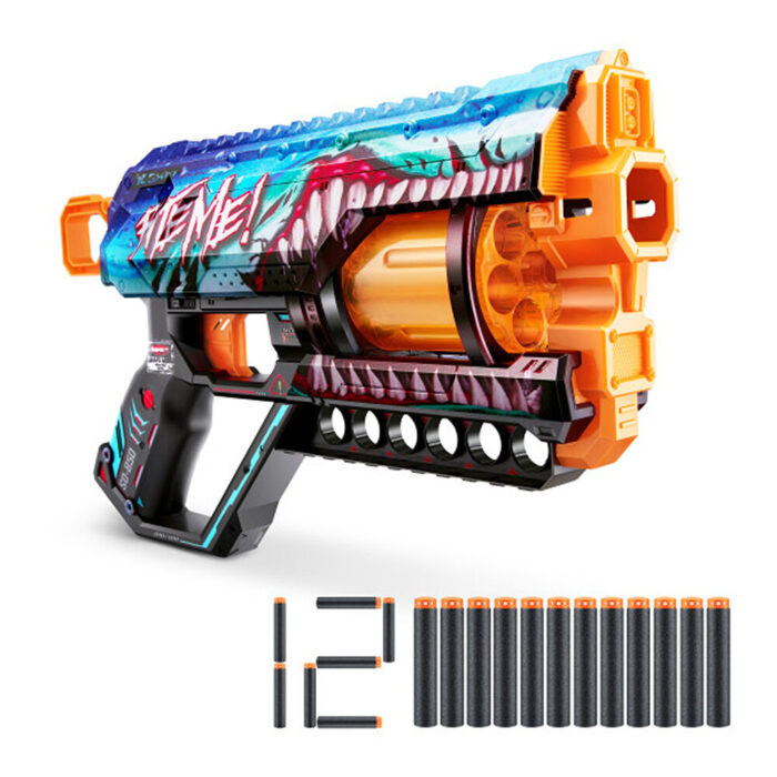 X-Shot Skins Griefer Blaster - Shark (12 Darts) by ZURU - Image 2