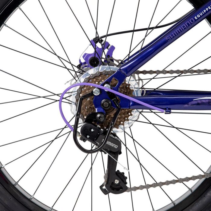 Huffy Extent 24-inch Bike, Purple - R Exclusive - Image 6