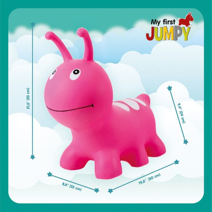 My First Jumpy Wormy - pink - Image 2