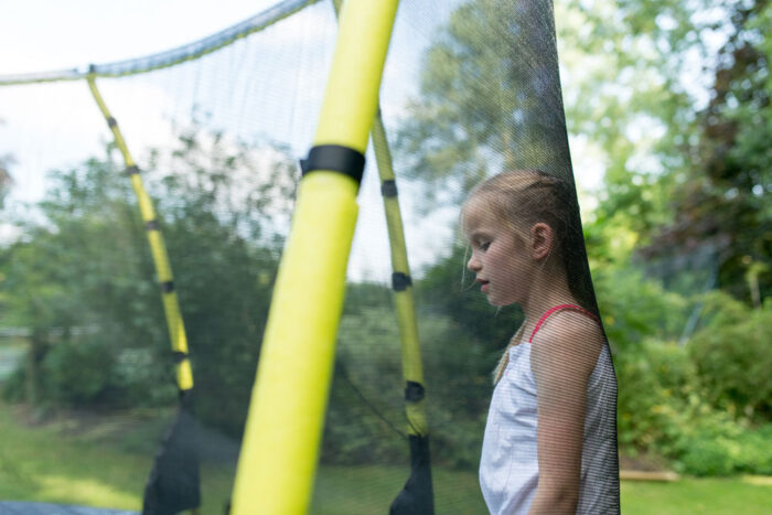 Plum 12ft Whirlwind Springsafe Trampoline and Enclosure - Image 6