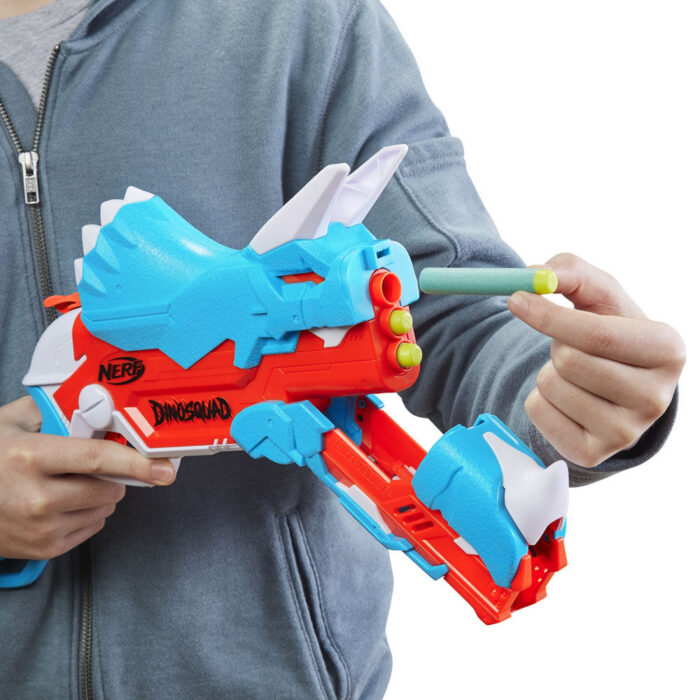 Nerf DinoSquad Tricera-blast Dart Blaster - Image 6